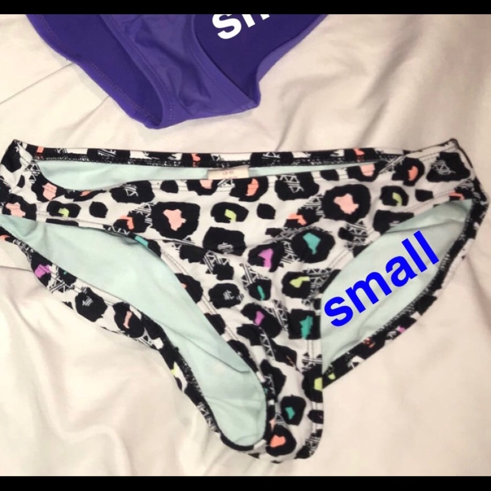Cheeta bikini bottoms